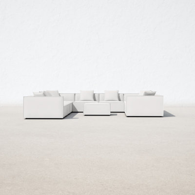 Canapé modulaire rembourré pour l'extérieur Saybrook