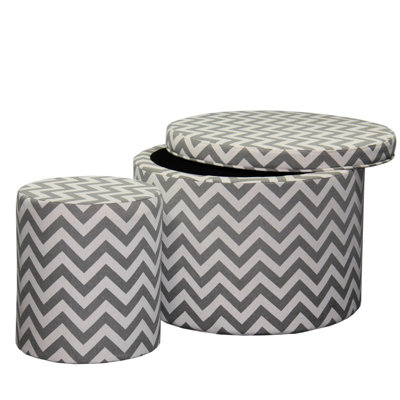 17.15" Tall Grey Storage For Seating Importance. Style. 19.5"x19.5"x15" Storage. 97% Foam, 3% Fabric. 23"x23"x2.35" Cushion Seat With Facility. Look.