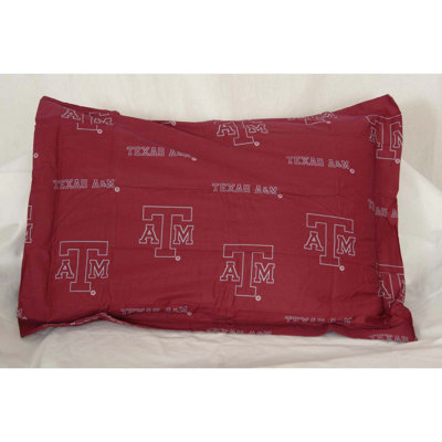NCAA Sateen Sham Set