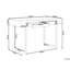 Stettler Metal Base Writing Desk