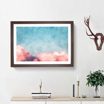 Migrating Birds - Picture Frame Graphic Art Print