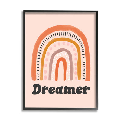 Dreamer Sentiment, fantaisie, arc-en-ciel, orange, rose