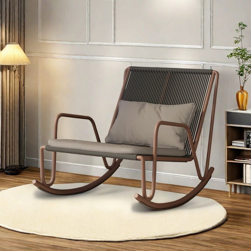 Fauteuil de détente moderne et ergonomique, Noir, noir, noir, noir, Gris