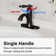 Cube Single-Hole Single-handle Bathroom Faucet with Drain Assembly