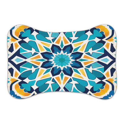 Tapis médaillon marocain - 1 pièce
