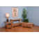 Huffman Glass Top End Table
