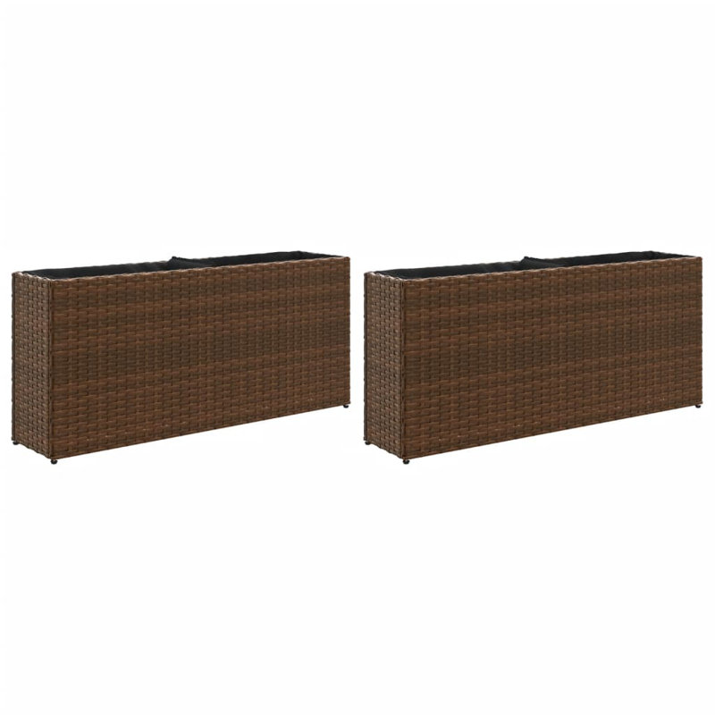 Planter Box, Brown, 40cm H x 90cm W x 20cm D