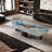 Rectangular supercrystalline stone coffee table-103250069-103250065