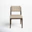Handa Tufted Upholstered Side Chair in Ivory