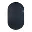 Miroir ovale noir en métal 20 po x 33 po-676785704-676785705