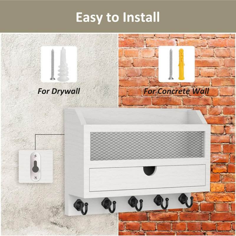 Wood Wall Organizer