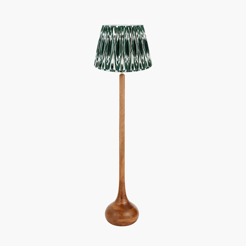 Beyzanur 162 H cm Oil Rubbed Traditional Floor Lamp, Green