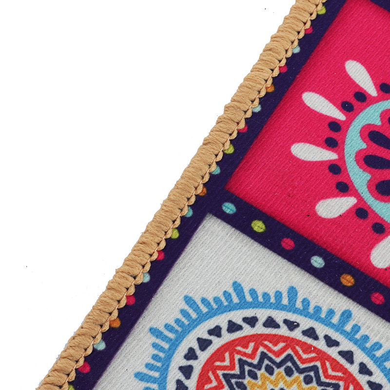 Weert Non-Slip Floral Indoor Doormat