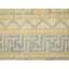 Tapis oriental tribal bleu-gris 9X12