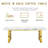 Wannie Marble Top Coffee Table