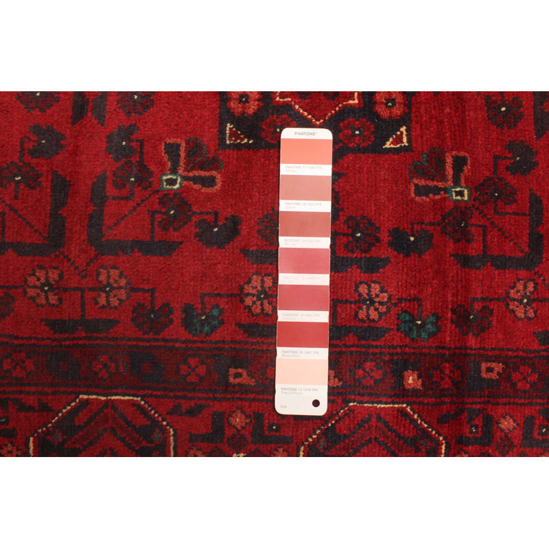 Tapis rouge Finest Khal Mohammadi 3 pi 4 po x 4 pi 11 po