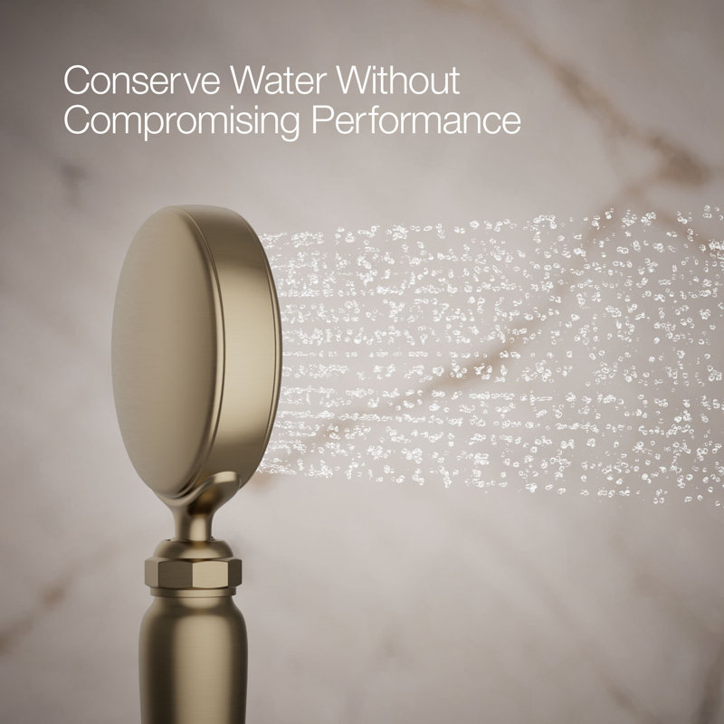 Artifacts Single-Function Handshower, 2.5 Gpm, Vibrant Brushed Bronze