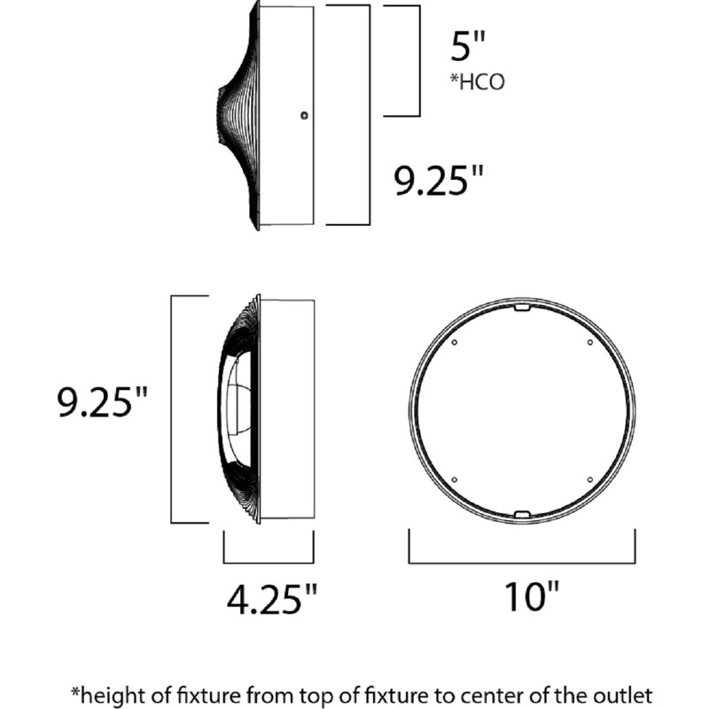 LED Wall Light, White