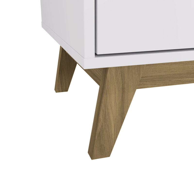 Fedra 3-Door Sideboard, White