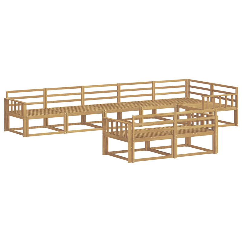 406cm Wide Patio Sectional Set