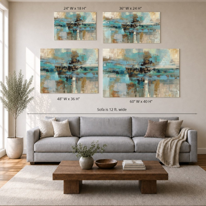Morning Fjord par Silvia Vassileva - impression sur toile, 40" H x 60" W, Does Not Apply