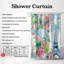 Paris Chic Designs - Rideau de douche standard 1 pièce-1057307021
