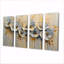 Adut - art mural 4 pièces - Violettes-2097501231