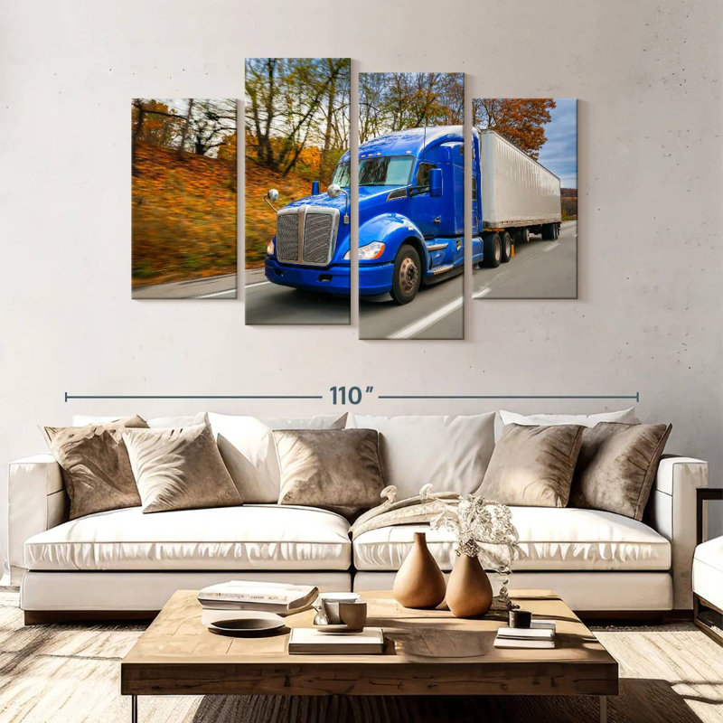 Mehar Truck Road Trip, H 54 po x l 84 po