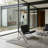 Jetset 71'' Matte Black Tripod Floor Lamp