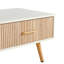 Table basse rectangulaire avec pieds en bois massif-1343680256