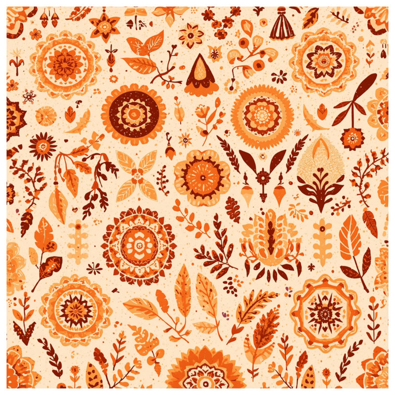 Rideaux de douche Intricate Floral Motifs, L 70 po x H 93 po