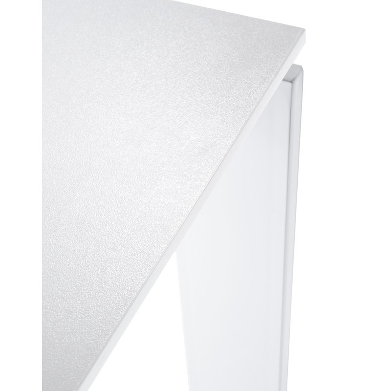 Four Square Dining Table, White, White, 28" H x 62" W x 31" D