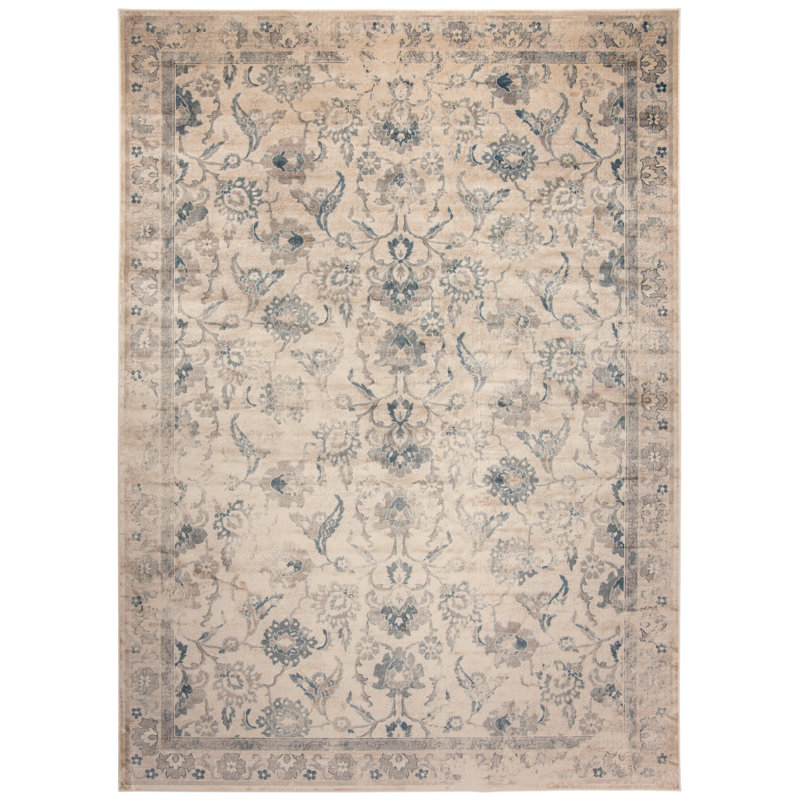 Tapis oriental performance rétro Syliva, Rectangle 9 pi x 12 pi