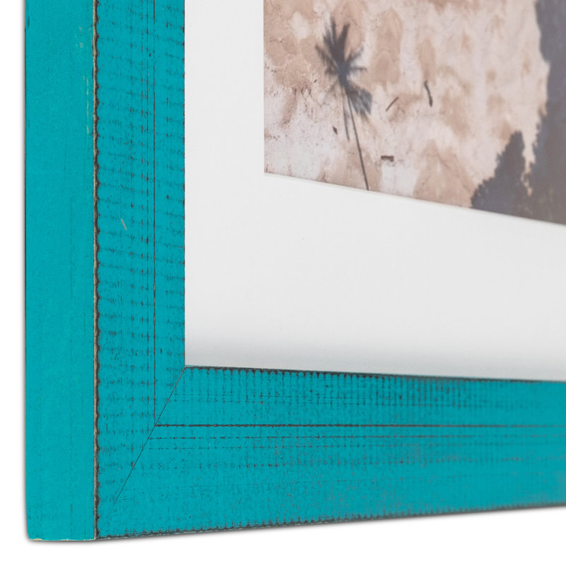 Cadre photo Blevins, Turquoise, 18 po x 24 po