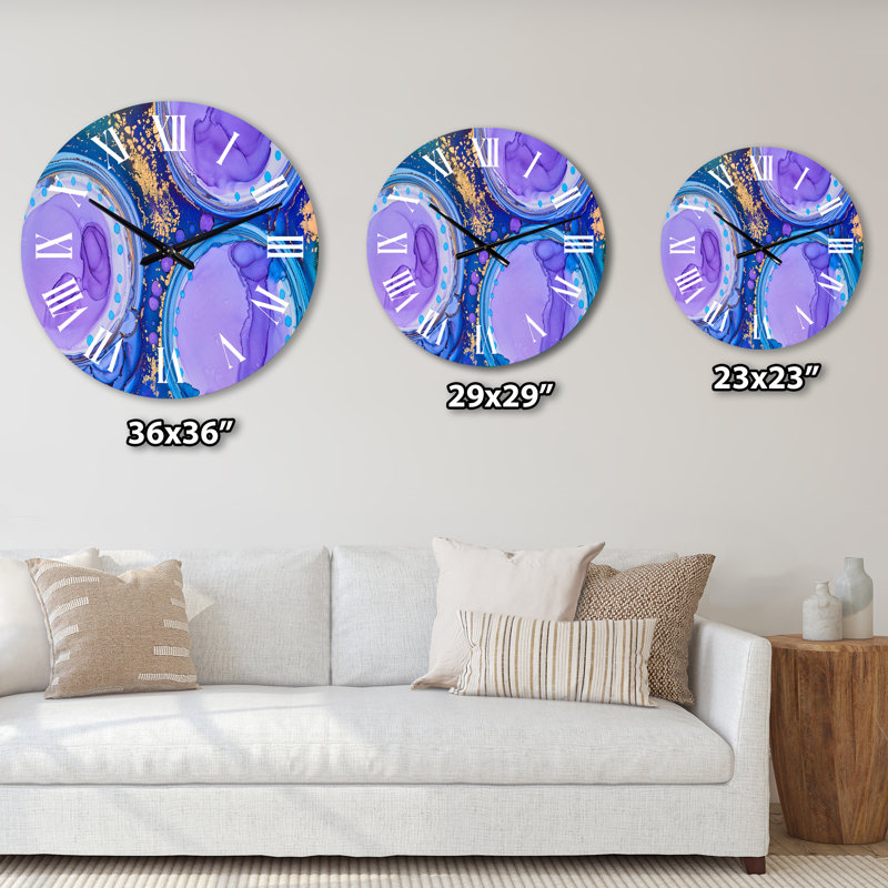 Horloge murale surdimensionnée, Moyen