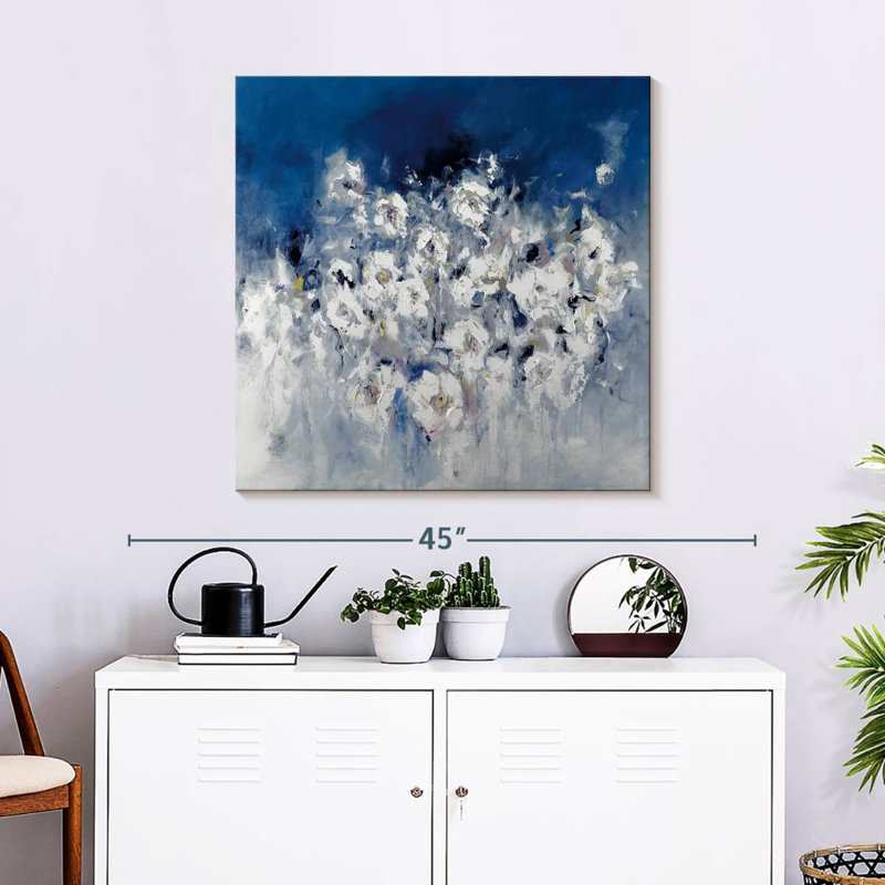 Bloom Abstract, 30" H x 30" W