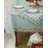 Luxurious Table Runner of Creola Collection Gray Rectangular Dining Table Runner for Table or Christmas Decor
