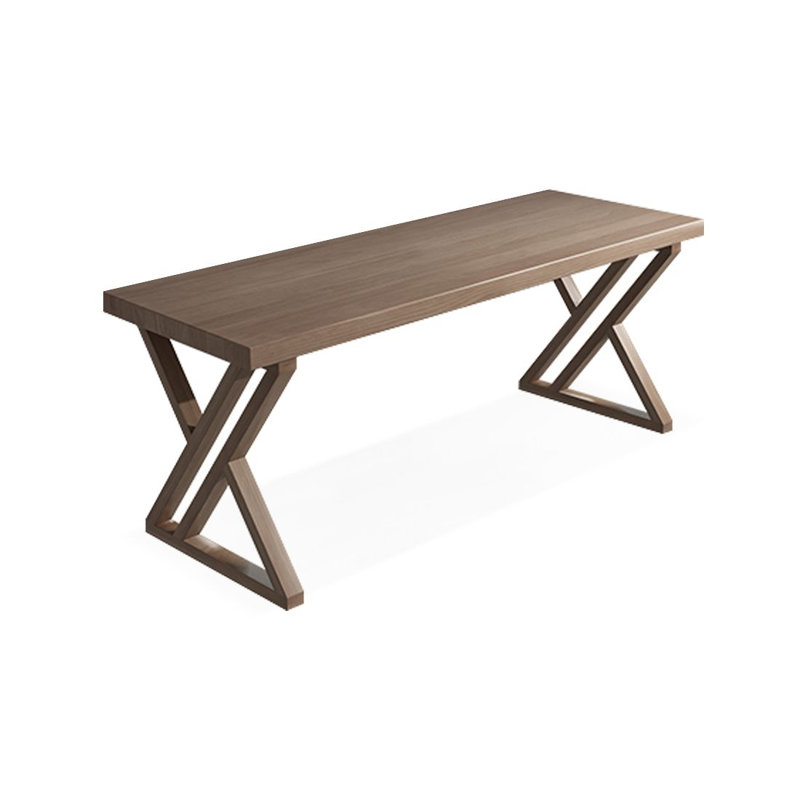 Bureau moderne et simple en bois massif, H 29,53 po x l 55,12 po x P 23,62 po
