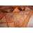 Geometric Oushak Turkish Runner Rug 3x14