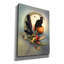 Toile épique Graffiti «Crescent Shadow» par Art and a Little Magic, 12 po x 16 po-276621690