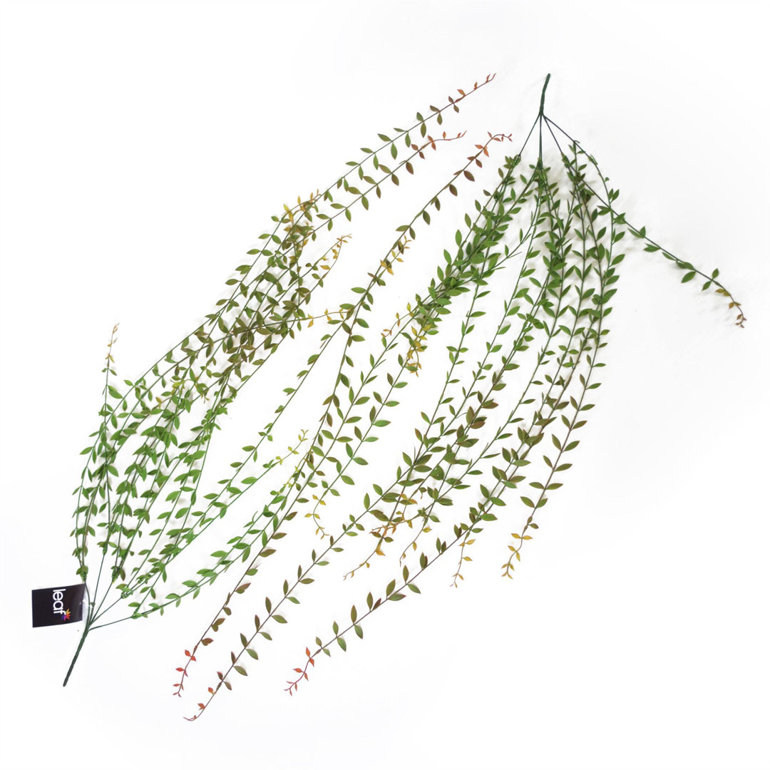 Leaf Pack of 12 Design Artificial Hanging Fern Foliage Plants - Image 5