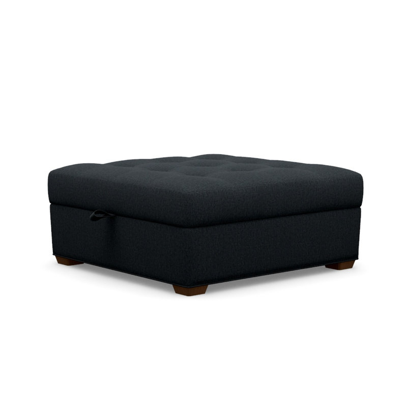 Baxter Square Ottoman, Walnut, Grande 120935