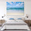 Serene Blue Tropical Beach - Photographie sur toile tendue-1230375045-1230375044