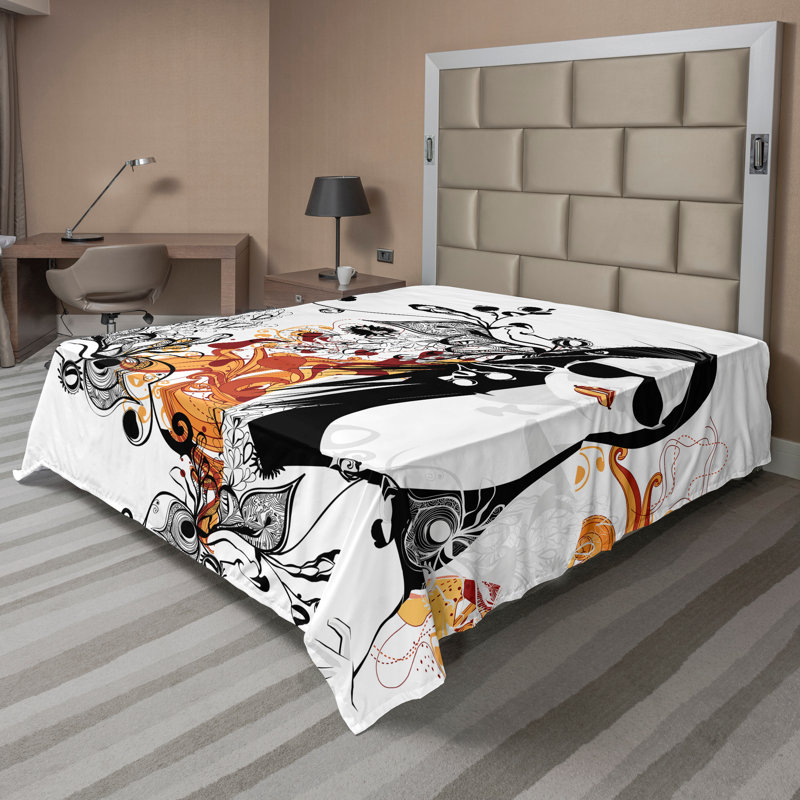 Drap-housse féminin Ambesonne, Très grand californien