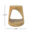 Hollow Side Table, Wood-Like Texture, Natural Colour-760354620