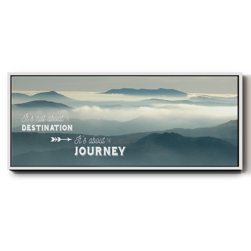 The Journey - Toile encadrée, H 8 po x l 20 po