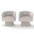 Murrow Velvet Swivel Barrel Chair(Set of 2)-522259642