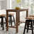 Lorraine Acacia Solid Wood Dining Table-359906190