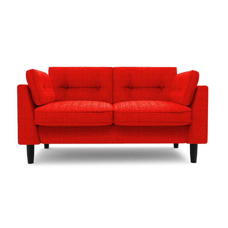 Callier Sofa, Red, 83cm H x 180cm W x 82cm D