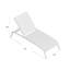Elance Outdoor Chaise Lounge-18138211-18138225